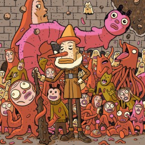 Lucas Varela expose à la librairie SUPER HEROS !